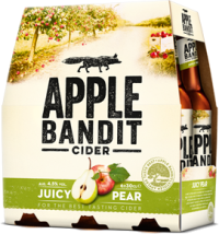 Apple Bandit Juicy Pear set van 6 flesjes á 0,30 liter